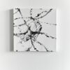 durch die Felder 3, 2024, Acryl auf Leinwand, 25 x 25 cm